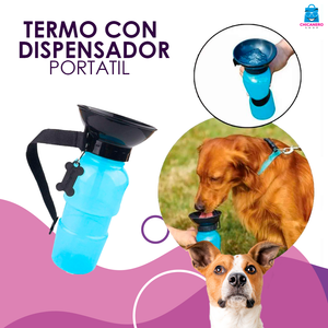 Termo Bebedero Portátil para Mascotas®