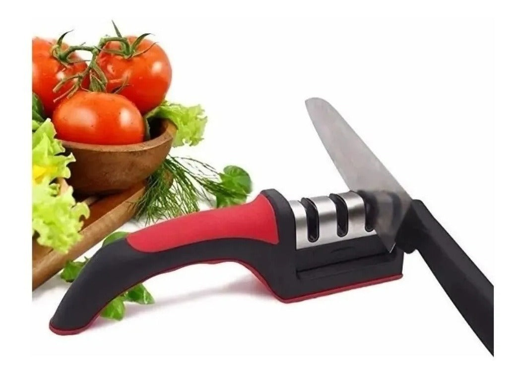 PriorityChef - Afilador de cuchillos de alta calidad, varillas  profesionales para afilar cuchillos, kit de afilador de cuchillos de cocina  de mano