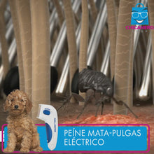 Cargar y reproducir el video en el visor de la galería, Peine Eléctrico Quita Pulgas | Para Perros y Gatos
